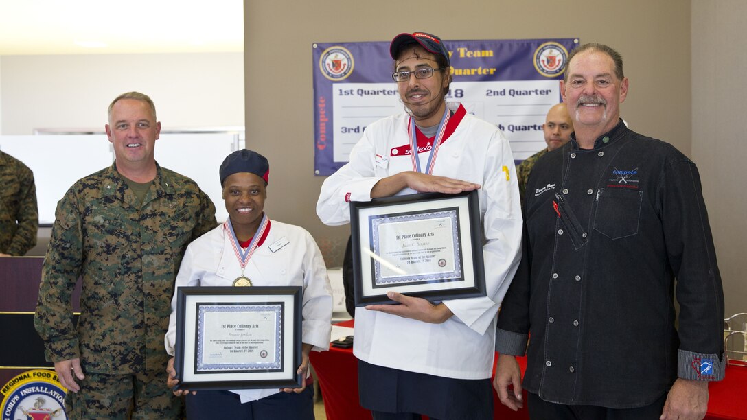 Camp Pendleton Hosts Culinary Team of the Quarter Competition