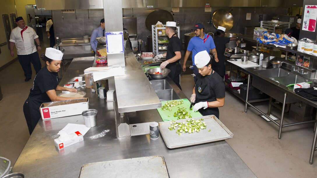 Camp Pendleton Hosts Culinary Team of the Quarter Competition