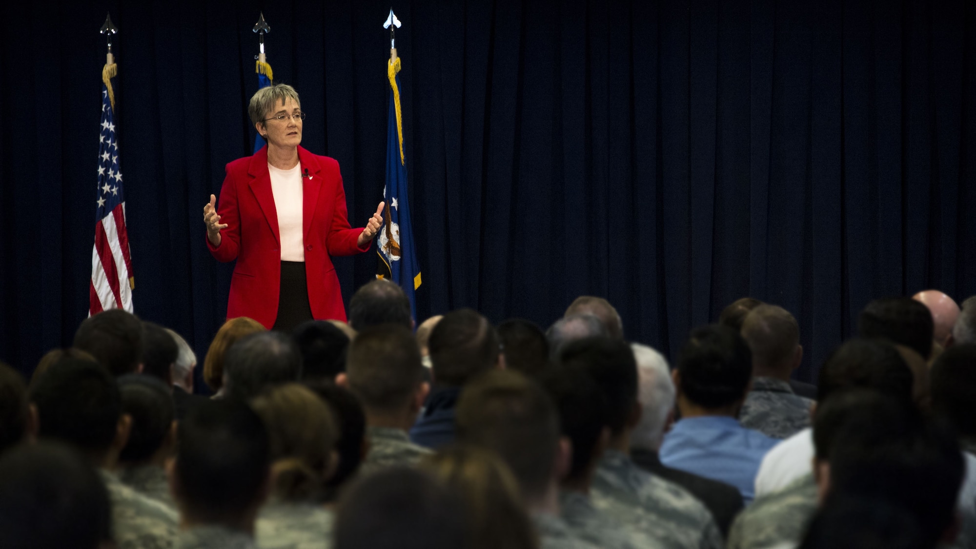 SecAF visit