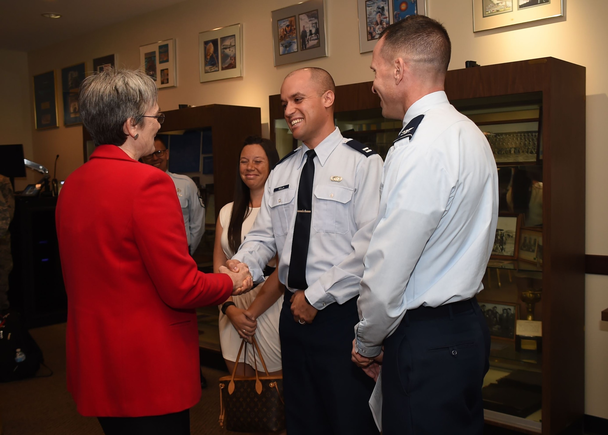 SecAF visit