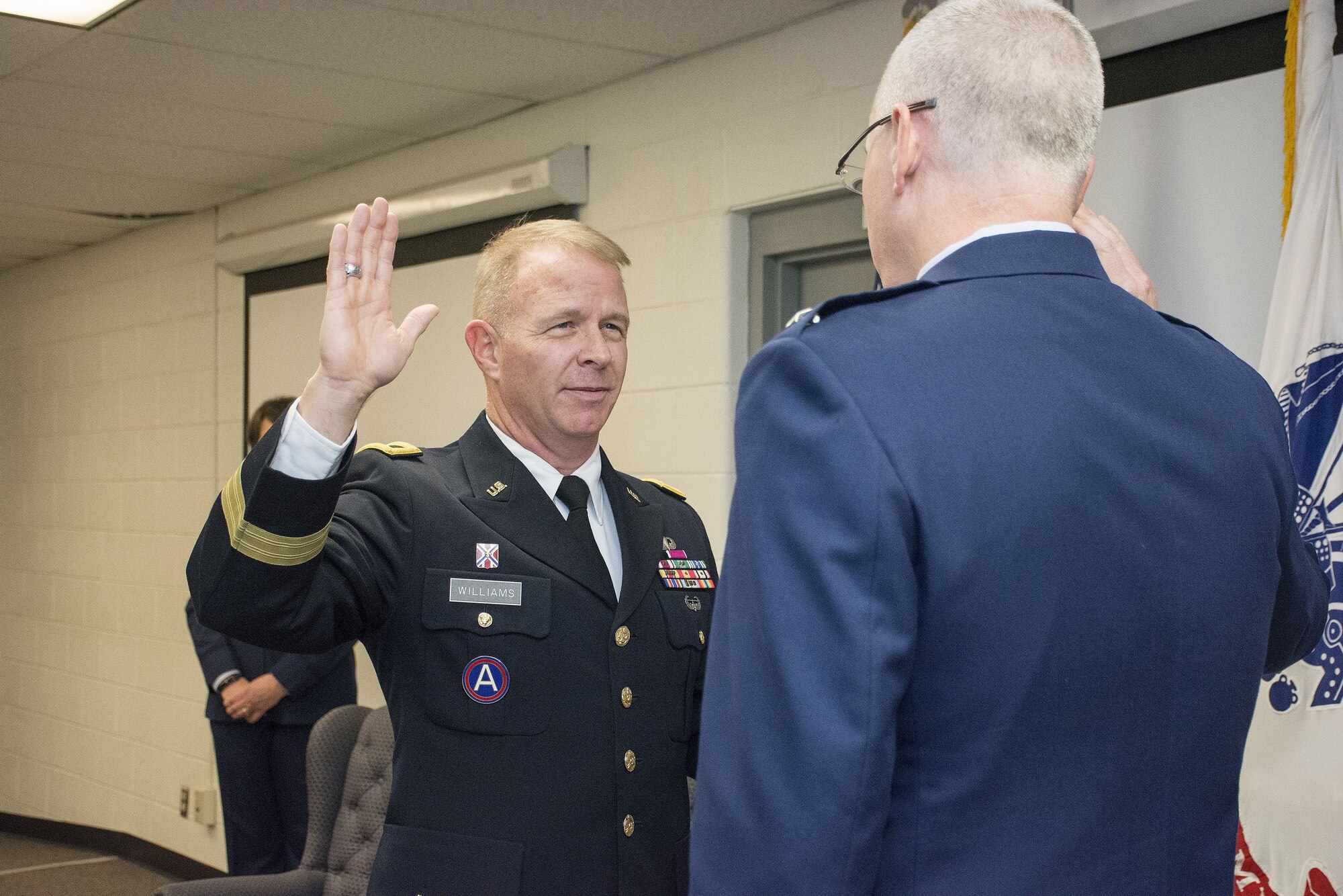Virginia National Guard Air Component Commander assumption of command ceremony.