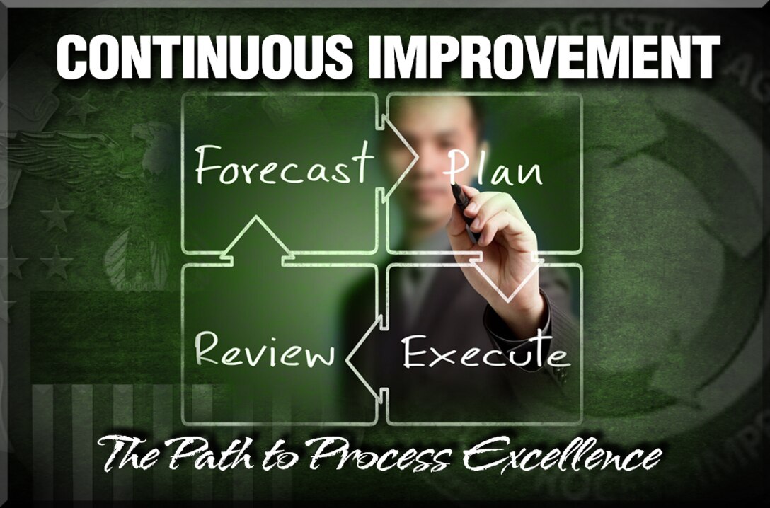 Continuous improvement at DLA is about more than just process, touching on every employee through four phases.