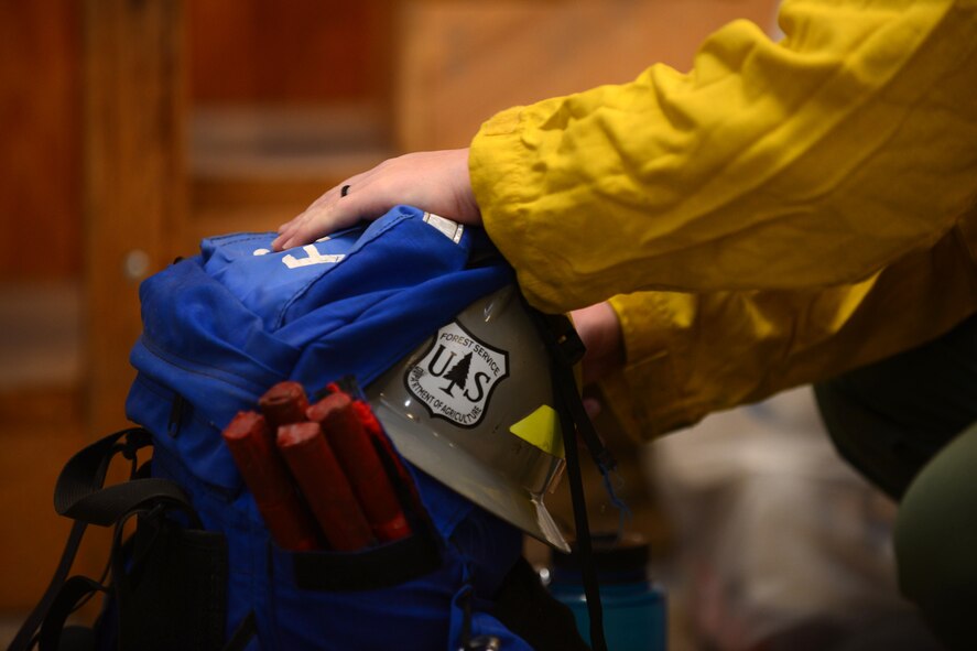 Ellsworth Airmen worked with more than 330 firefighters from four surrounding states to combat the wildfire covering 55 square miles of the park.