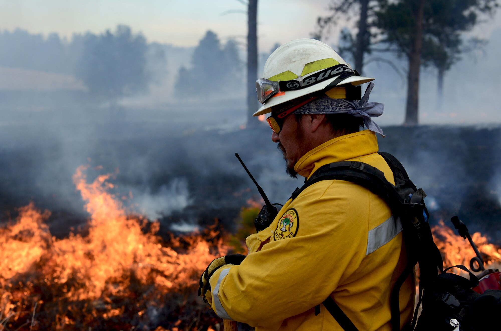 Ellsworth Airmen worked with more than 330 firefighters from four surrounding states to combat the wildfire covering 55 square miles of the park.