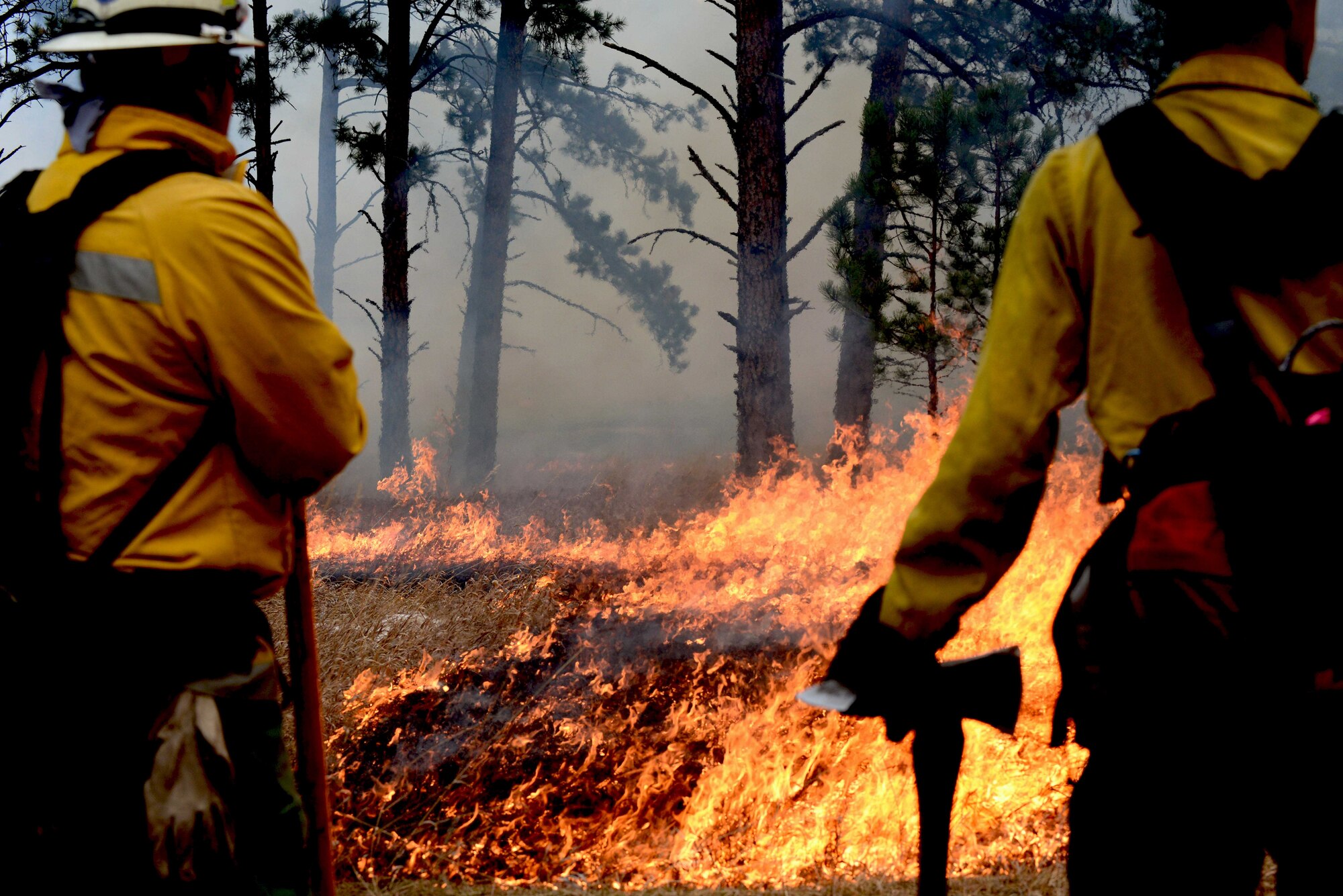 Ellsworth Airmen worked with more than 330 firefighters from four surrounding states to combat the wildfire covering 55 square miles of the park.