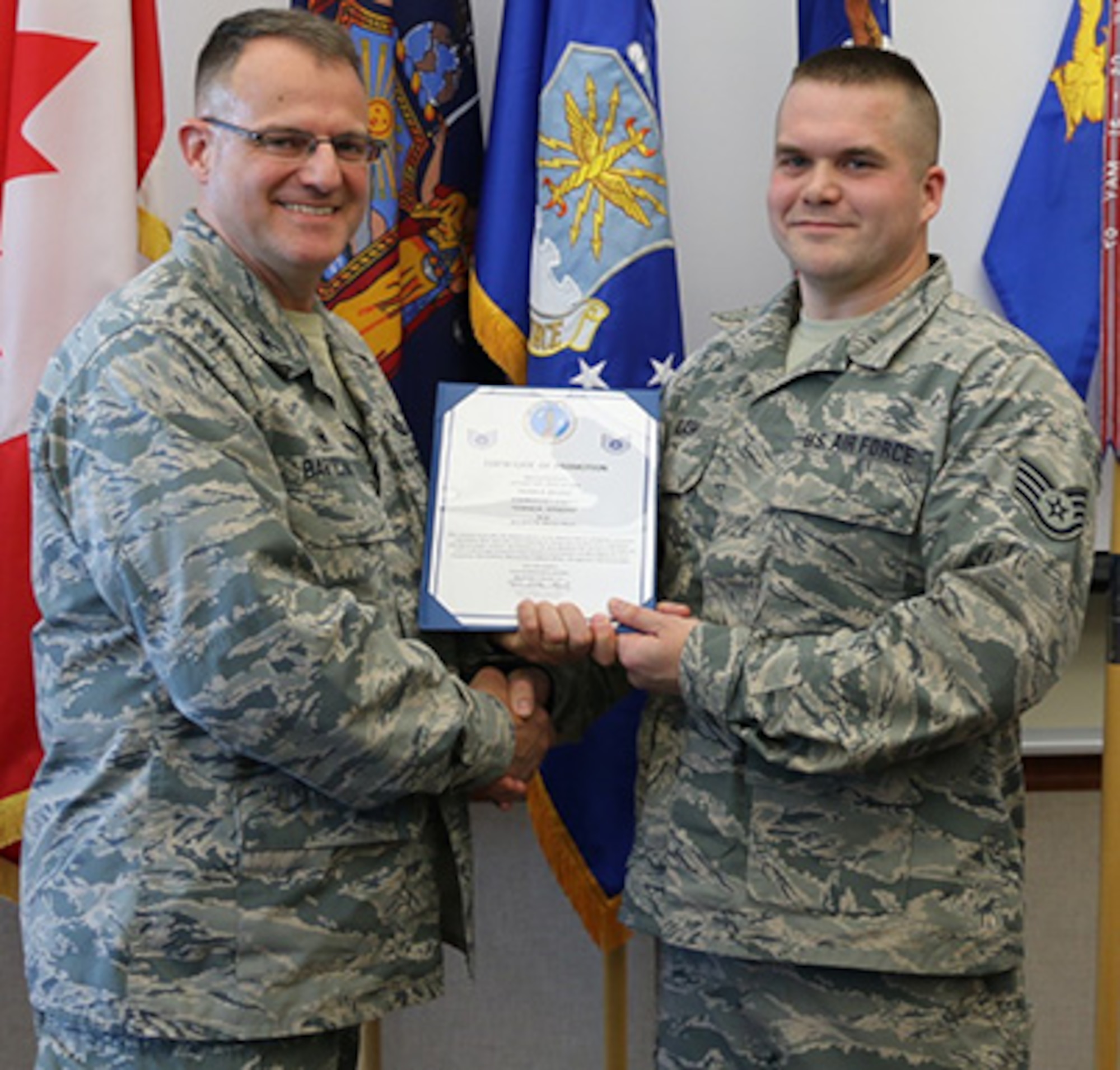 Balash Promoted to Tech. Sgt.