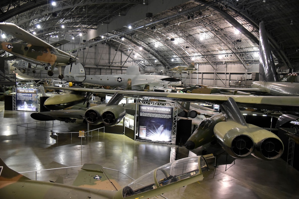 A general view of the Southeast Asia War Gallery. (U.S. Air Force photo)