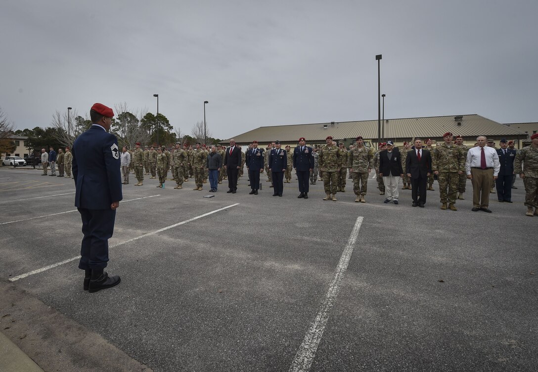 Chief Master Sgt. Michael West was awarded the Silver Star Medal Dec. 15, 2017, at Hurlburt Field, Fla.