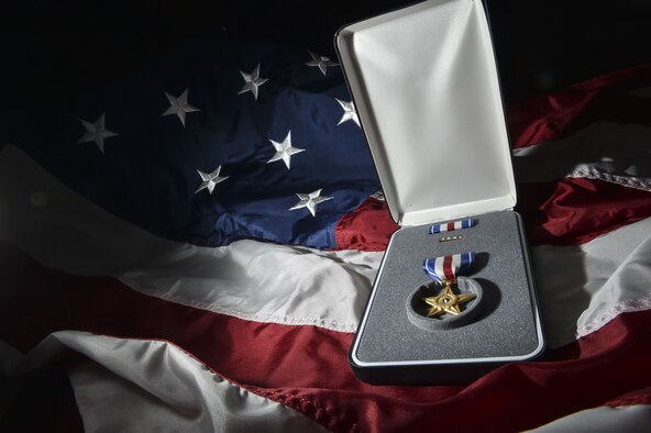Chief Master Sgt. Michael West was awarded the Silver Star Medal Dec. 15, 2017, at Hurlburt Field, Fla.