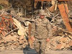 Calif. fire destroys homes, including members of the 146th Airlift Wing