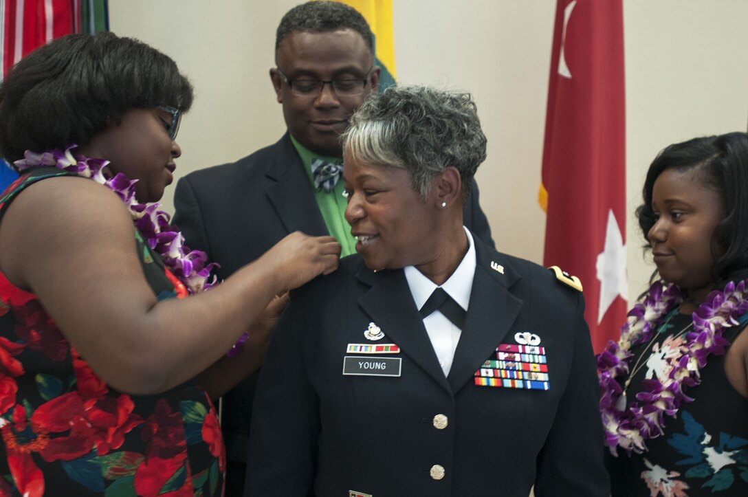 Col. Twanda Young gets promoted to brigadier general