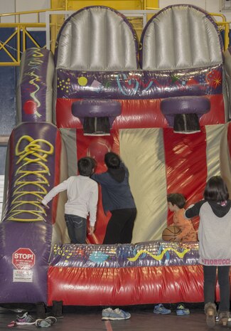 Marine Wing Support Squadron (MWSS) 171 hosted a Christmas party for a local orphanage at Marine Corps Air Station Iwakuni, Japan, Dec. 17, 2017.