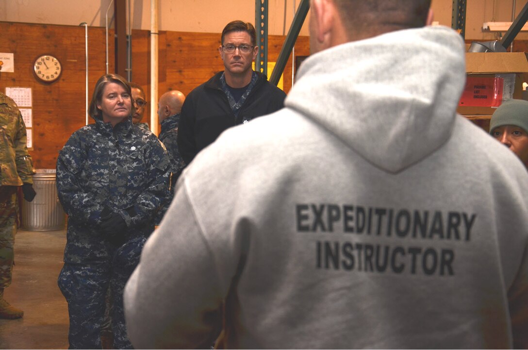 DLA Disposition Services hosted its annual Expeditionary Force Leadership Huddle at the Hart-Dole-Inouye Federal Center in Battle Creek, Michigan, Dec. 9-10.