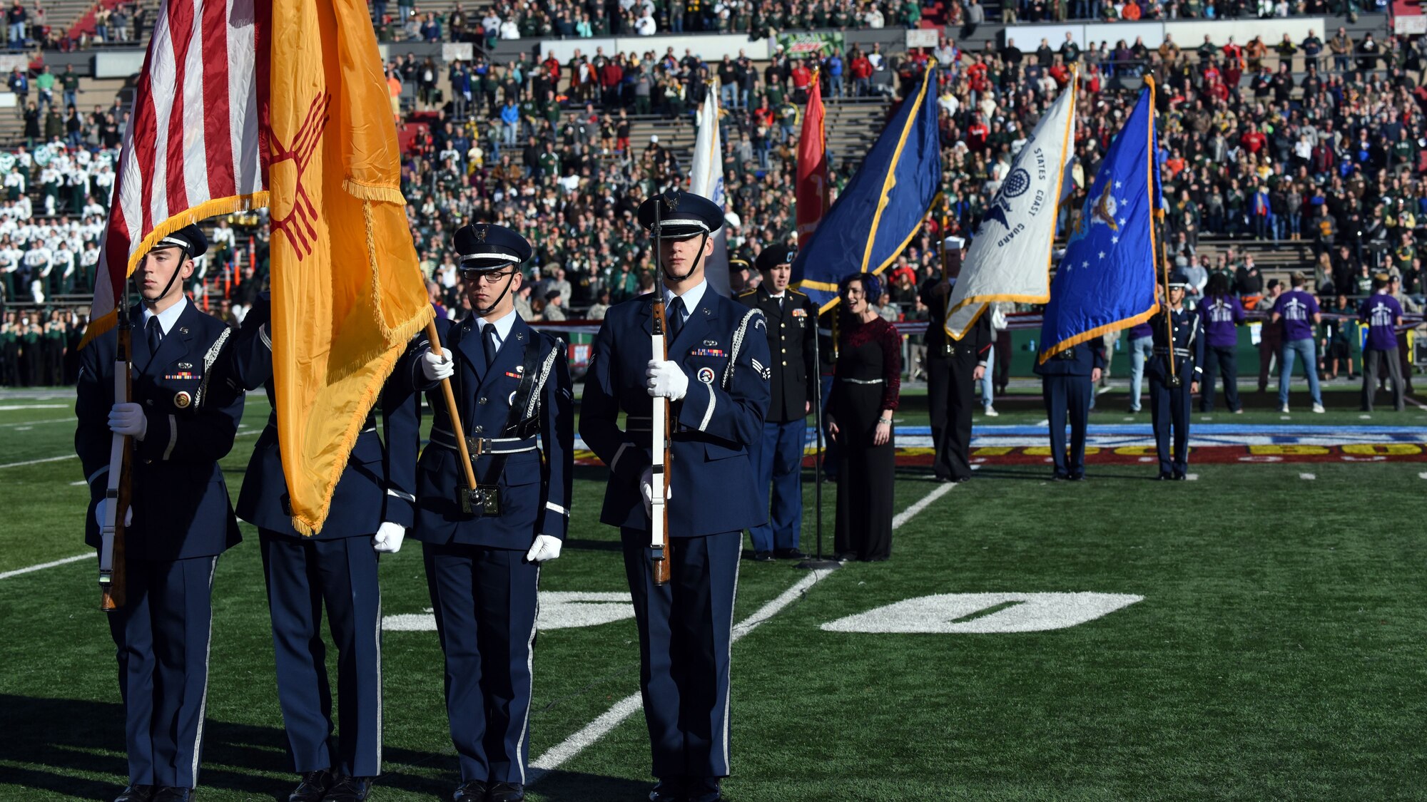 Team Kirtland aids the Gildan New Mexico Bowl