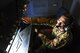 Senior Airman Adam Stickney, an air refueling operator assigned to the 908th Expeditionary Air Refueling Squadron conducts a system check prior to an air refueling mission over Iraq, Nov. 29, 2017. The refueling mission of the KC-10 provides direct support to U.S. and Coalition aircraft in order to deliver decisive airpower and defend the region. 
 (U.S. Air Force photo by Tech. Sgt. Anthony Nelson Jr.)