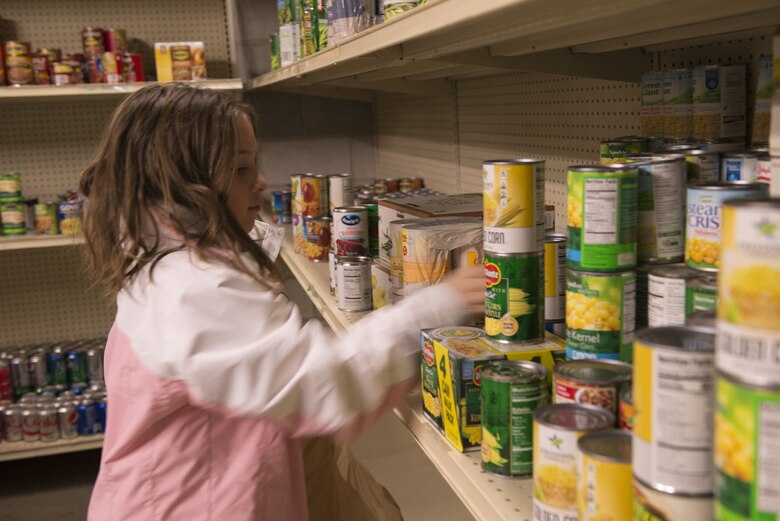 Children Give Back To Mountain Home Air Force Base Community