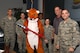 U.S. Airmen assigned to the 20th Mission Support Group (MSG) are recognized by 20th Fighter Wing leadership and SAM Hunter, Wild Weasel mascot, as “Shaw Weasels of the Week” at Shaw Air Force Base, S.C., Dec. 20, 2017.