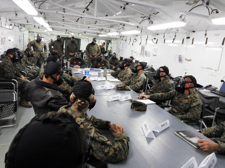 GAS! GAS! GAS! CBRN Marines hone their skills at exercise Winter Fury 18