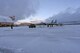 snowy flightline