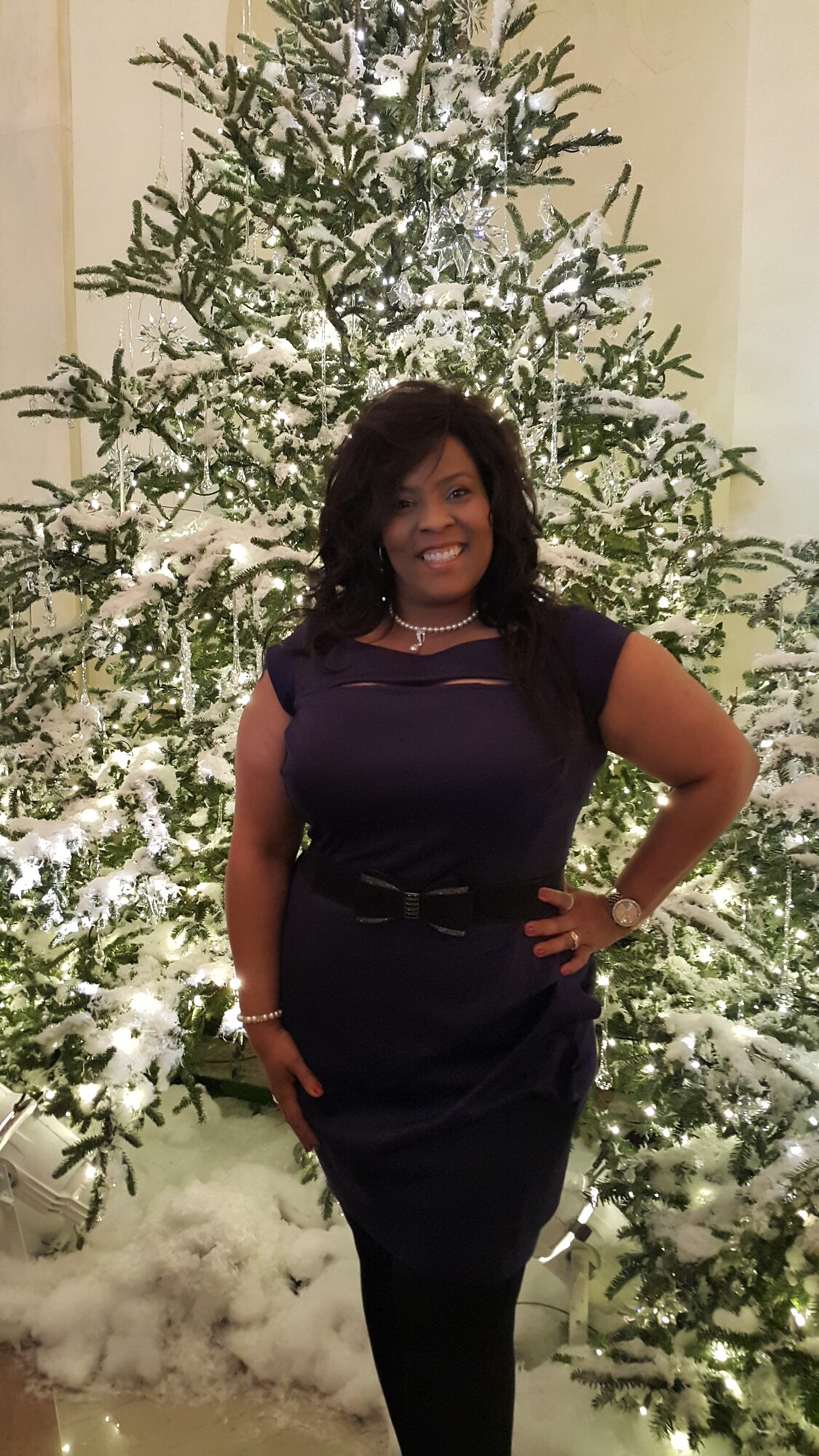 Holiday decorating at the White House