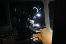 During the week-long training the platoons refined their skills in setup and breakdown of decontamination sites, decontamination of role players, and identification and detection of known agents in several scenarios including mass casaulty, radiation scenario and a subway scenario.  (Official USMC Photos by Staff Sgt. Santiago G. Colon Jr.)