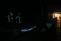 PERRY, Ga. – Decontamination Platoon and Identification and Detection Platoon with Chemical Biological Incident Response Force, CBIRF, U.S. Marine Corps Forces Command, executed Advanced Decontamination/ Identification and Detection Training at Guardian Centers, Perry, Ga., Dec. 11-14, 2017. During the week-long training the platoons refined their skills in setup and breakdown of decontamination sites, decontamination of role players, and identification and detection of known agents in several scenarios including mass casaulty, radiation scenario and a subway scenario.  (Official USMC Photos by Staff Sgt. Santiago G. Colon Jr.)