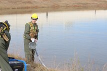 PERRY, Ga. – Decontamination Platoon and Identification and Detection Platoon with Chemical Biological Incident Response Force, CBIRF, U.S. Marine Corps Forces Command, executed Advanced Decontamination/ Identification and Detection Training at Guardian Centers, Perry, Ga., Dec. 11-14, 2017. During the week-long training the platoons refined their skills in setup and breakdown of decontamination sites, decontamination of role players, and identification and detection of known agents in several scenarios including mass casualty, radiation scenario and a subway scenario.  (Official USMC Photos by Staff Sgt. Santiago G. Colon Jr.)