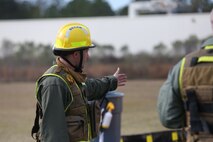 PERRY, Ga. – Decontamination Platoon and Identification and Detection Platoon with Chemical Biological Incident Response Force, CBIRF, U.S. Marine Corps Forces Command, executed Advanced Decontamination/ Identification and Detection Training at Guardian Centers, Perry, Ga., Dec. 11-14, 2017. During the week-long training the platoons refined their skills in setup and breakdown of decontamination sites, decontamination of role players, and identification and detection of known agents in several scenarios including mass casualty, radiation scenario and a subway scenario.  (Official USMC Photos by Staff Sgt. Santiago G. Colon Jr.)