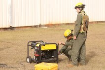 PERRY, Ga. – Decontamination Platoon and Identification and Detection Platoon with Chemical Biological Incident Response Force, CBIRF, U.S. Marine Corps Forces Command, executed Advanced Decontamination/ Identification and Detection Training at Guardian Centers, Perry, Ga., Dec. 11-14, 2017. During the week-long training the platoons refined their skills in setup and breakdown of decontamination sites, decontamination of role players, and identification and detection of known agents in several scenarios including mass casualty, radiation scenario and a subway scenario.  (Official USMC Photos by Staff Sgt. Santiago G. Colon Jr.)