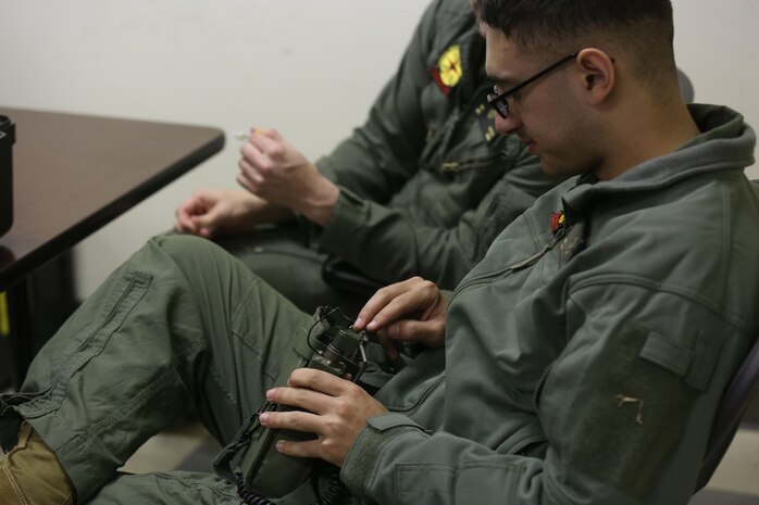 PERRY, Ga. – Decontamination Platoon and Identification and Detection Platoon with Chemical Biological Incident Response Force, CBIRF, U.S. Marine Corps Forces Command, executed Advanced Decontamination/ Identification and Detection Training at Guardian Centers, Perry, Ga., Dec. 11-14, 2017. During the week-long training the platoons refined their skills in setup and breakdown of decontamination sites, decontamination of role players, and identification and detection of known agents in several scenarios including mass casualty, radiation scenario and a subway scenario.  (Official USMC Photos by Staff Sgt. Santiago G. Colon Jr.)