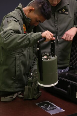 PERRY, Ga. – Decontamination Platoon and Identification and Detection Platoon with Chemical Biological Incident Response Force, CBIRF, U.S. Marine Corps Forces Command, executed Advanced Decontamination/ Identification and Detection Training at Guardian Centers, Perry, Ga., Dec. 11-14, 2017. During the week-long training the platoons refined their skills in setup and breakdown of decontamination sites, decontamination of role players, and identification and detection of known agents in several scenarios including mass casualty, radiation scenario and a subway scenario.  (Official USMC Photos by Staff Sgt. Santiago G. Colon Jr.)