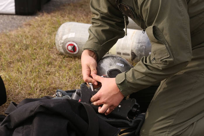 PERRY, Ga. – Decontamination Platoon and Identification and Detection Platoon with Chemical Biological Incident Response Force, CBIRF, U.S. Marine Corps Forces Command, executed Advanced Decontamination/ Identification and Detection Training at Guardian Centers, Perry, Ga., Dec. 11-14, 2017. During the week-long training the platoons refined their skills in setup and breakdown of decontamination sites, decontamination of role players, and identification and detection of known agents in several scenarios including mass casualty, radiation scenario and a subway scenario.  (Official USMC Photos by Staff Sgt. Santiago G. Colon Jr.)