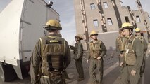 PERRY, Ga. – Decontamination Platoon and Identification and Detection Platoon with Chemical Biological Incident Response Force, CBIRF, U.S. Marine Corps Forces Command, executed Advanced Decontamination/ Identification and Detection Training at Guardian Centers, Perry, Ga., Dec. 11-14, 2017. During the week-long training the platoons refined their skills in setup and breakdown of decontamination sites, decontamination of role players, and identification and detection of known agents in several scenarios including mass casualty, radiation scenario and a subway scenario.  (Official USMC Photos by Staff Sgt. Santiago G. Colon Jr.)