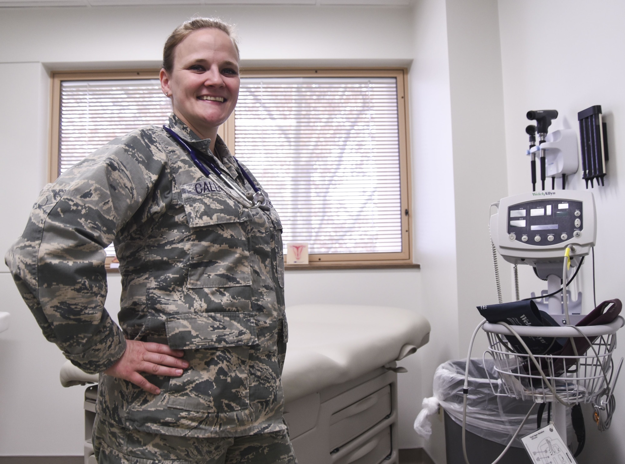 Maj. Cindy Callisto, 377 Medical Group nurse practitioner, was named the United States Air Force’s top nurse for 2017. Callisto credits her team for helping her persevere through an undermanned summer at Kirtland Air Force Base.
