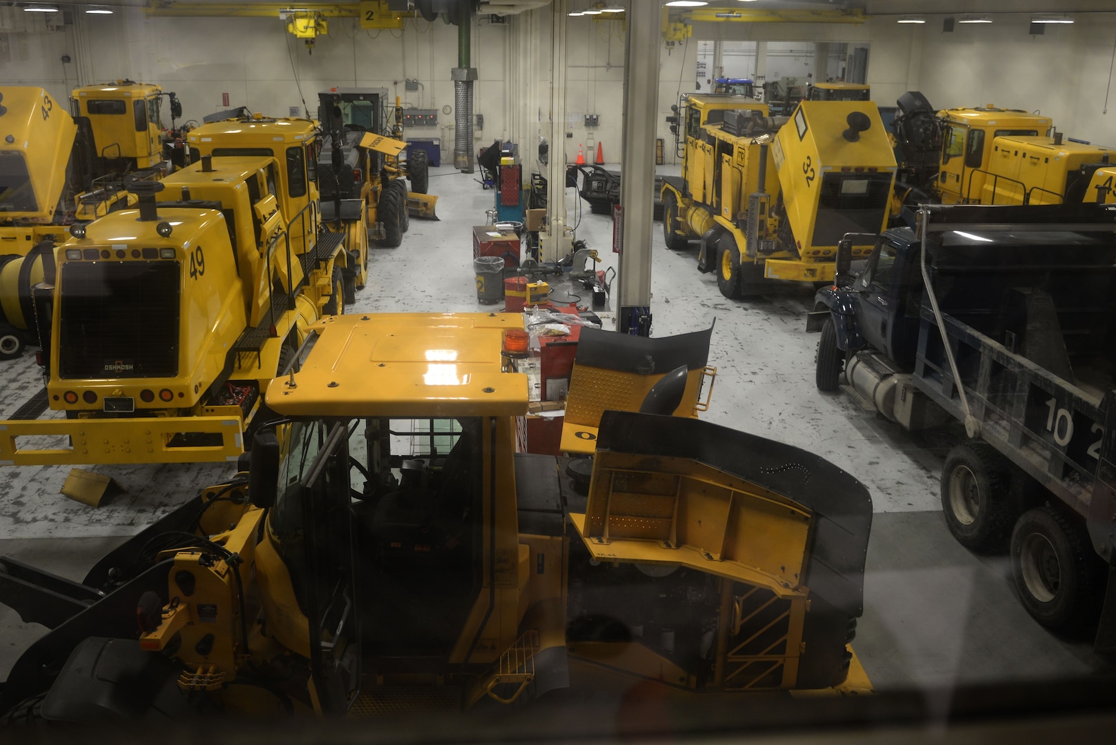 Heavy shop Airmen help maintain airfield integrity