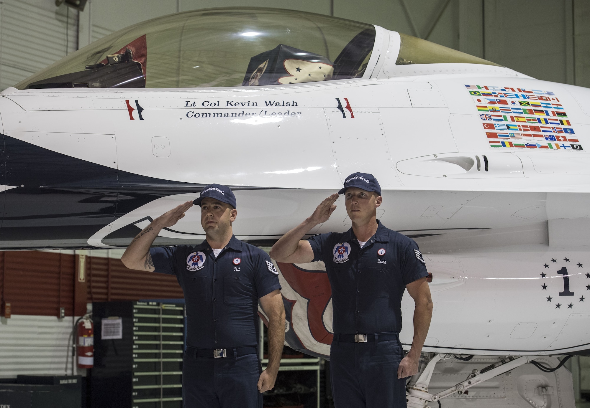 Walsh assumes command of Thunderbirds squadron