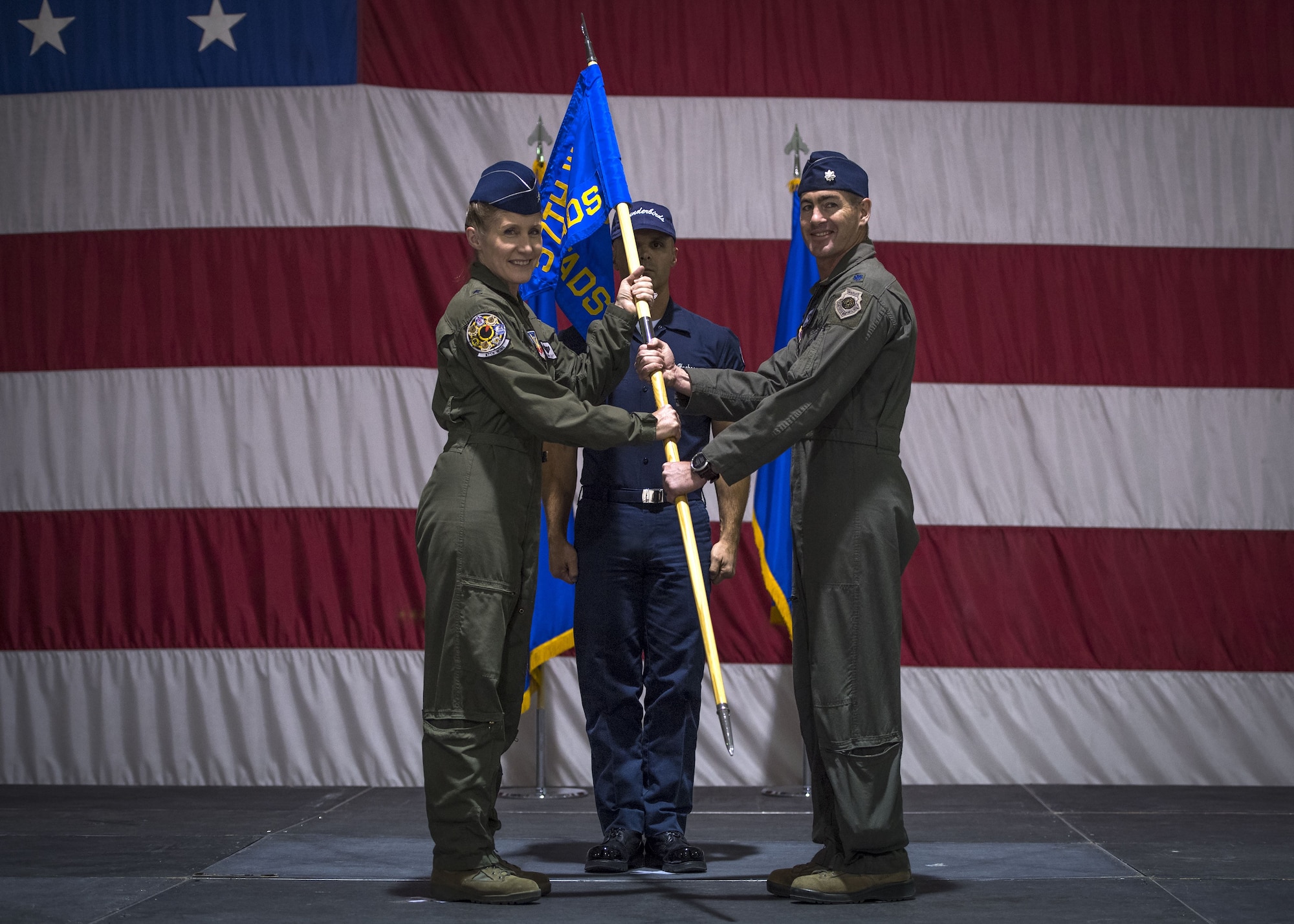 Walsh assumes command of Thunderbirds squadron