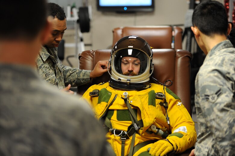 The launch of a U-2 Dragon Lady and what the members of the 9th Physiological Support Squadron do to ensure the full-pressure suit and life support systems are fully functional to sustain at altitudes up to 70,000 feet.