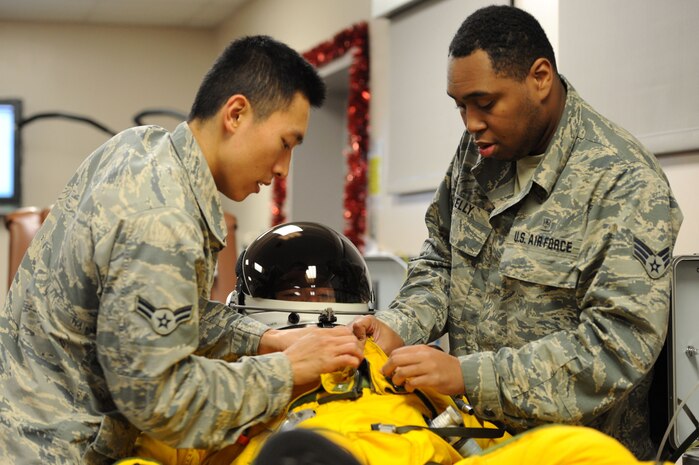 The launch of a U-2 Dragon Lady and what the members of the 9th Physiological Support Squadron do to ensure the full-pressure suit and life support systems are fully functional to sustain at altitudes up to 70,000 feet.