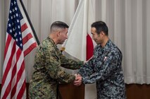 U.S. Marine Corps Sgt. Maj. Anthony Spadaro, the U.S. Pacific Command senior enlisted leader, visited Misawa Air Base, Japan, for the first time, Dec. 20 and 21.