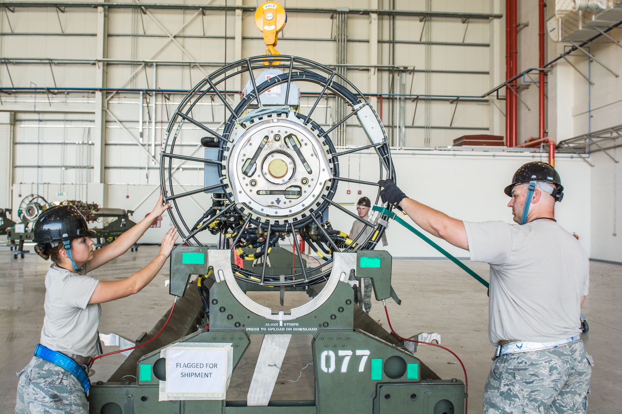 B-52 Stratofortress has conventional rotary launcher installed