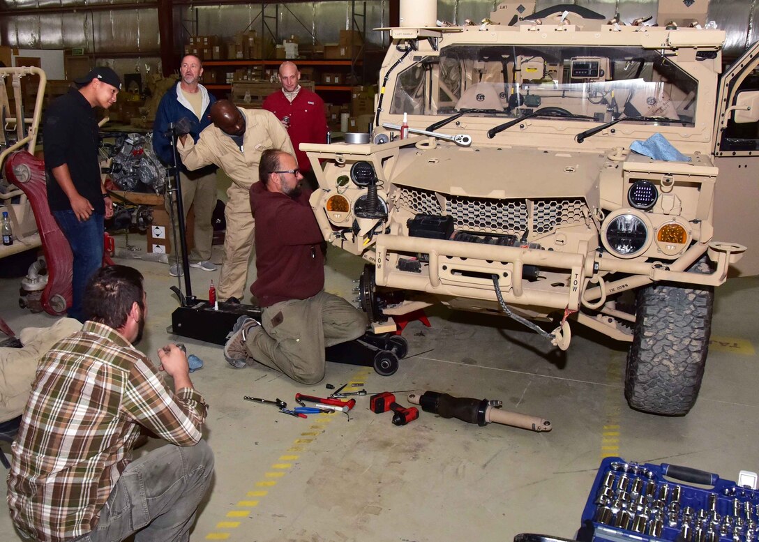 Camp Sparta is a secure and isolated compound where joint service logisticians from across all branches of service and support disciplines are attached to United States Special Operations Command Central’s Joint Special Operations Forces Support Detachment – K. The compound serves as a trans-regional, intermediate-level staging base and logistics hub for special operations personnel and cargo coming in and out of theater. The JSSD-K mission has been around since 2012, but in December 2016, a U.S. Central Command execution order solidified and expanded its mission.