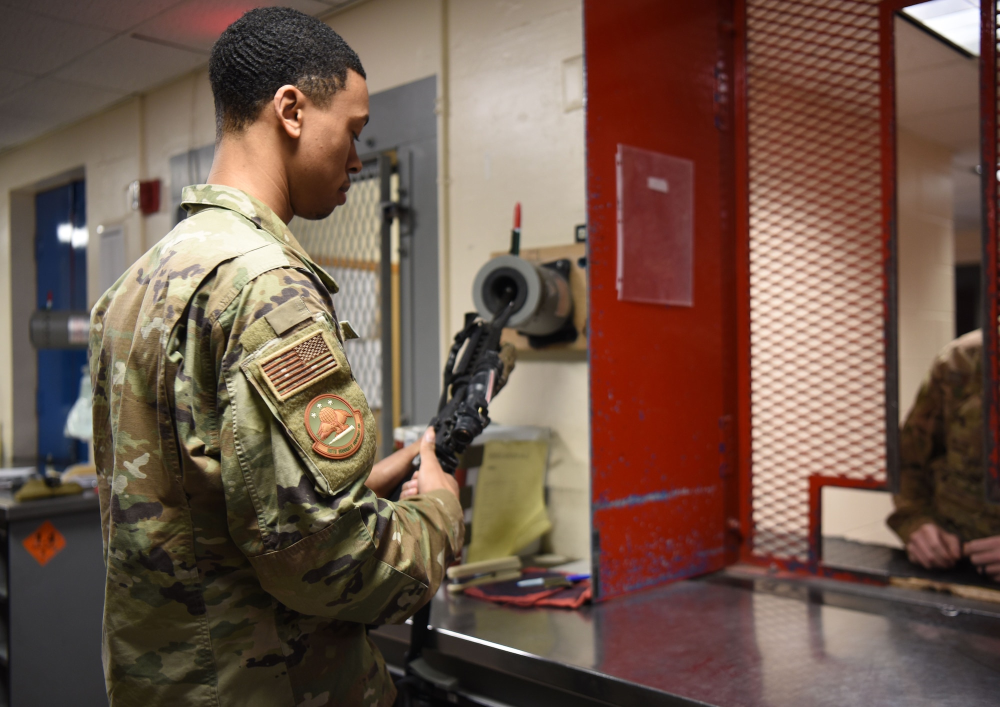 Security forces members are highly trained to ensure the security of the installation and its assets, but to do this, they need the right equipment. More specifically, they need weapons.