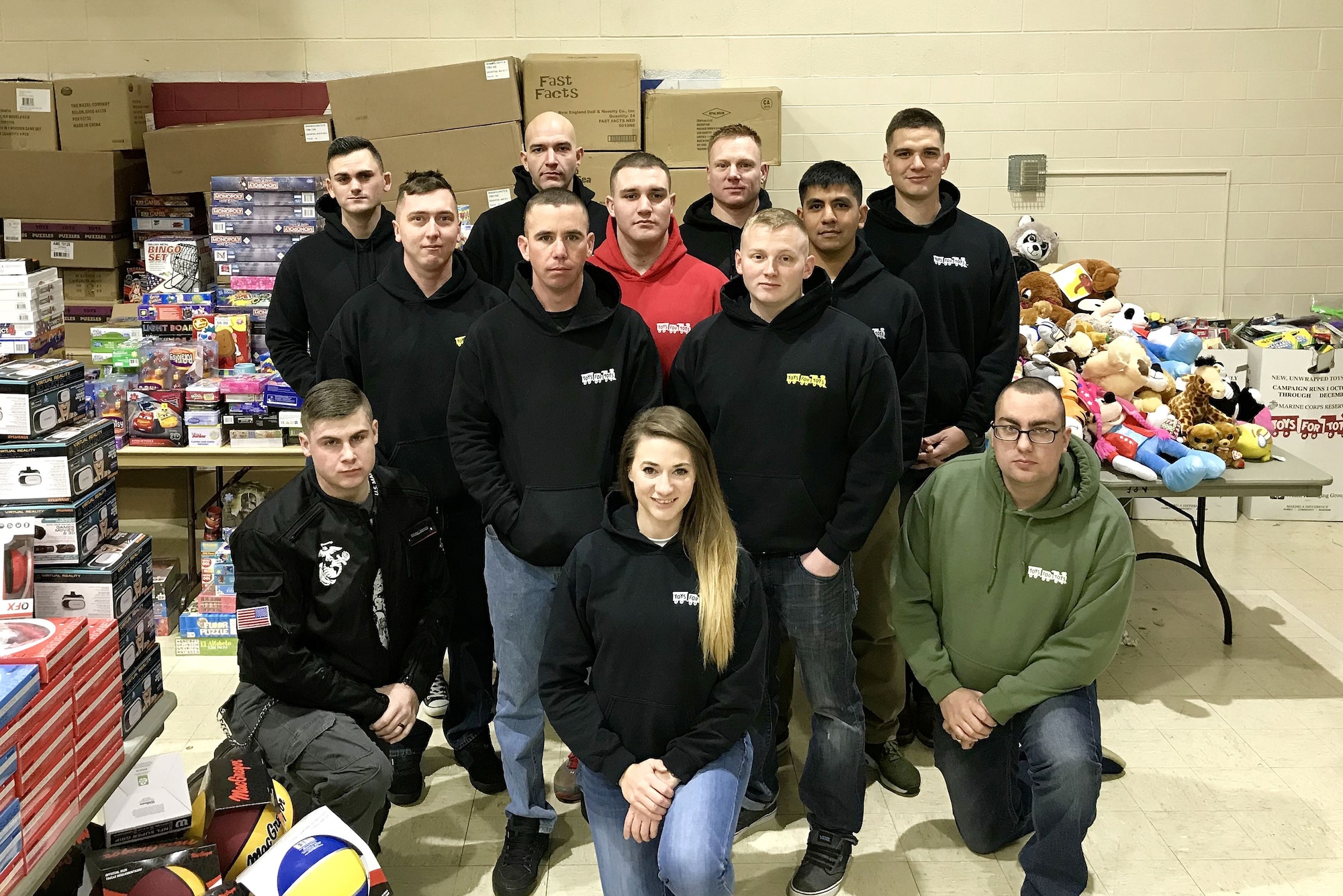 Marines Wrap Up Toys For Tots Raise