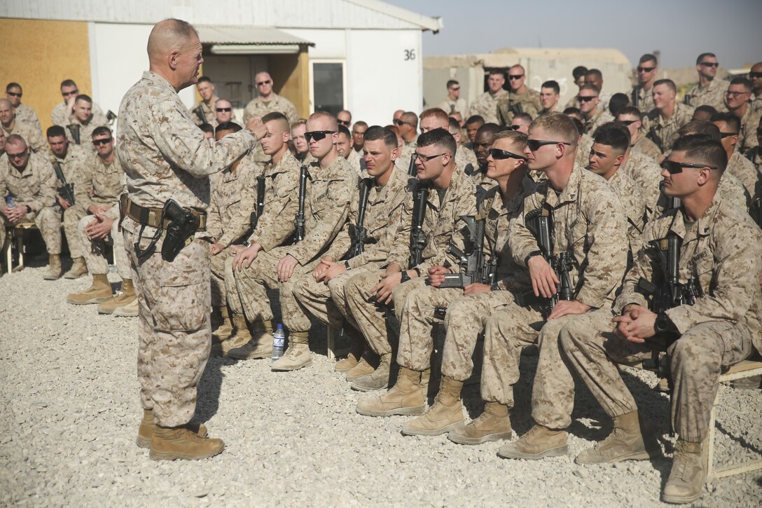 SECNAV, CMC, SMMC meet with Helmand key leaders, Task Force Southwest ...