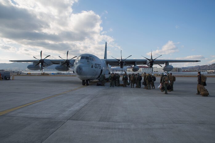 VMM-262 departs MCAS Iwakuni