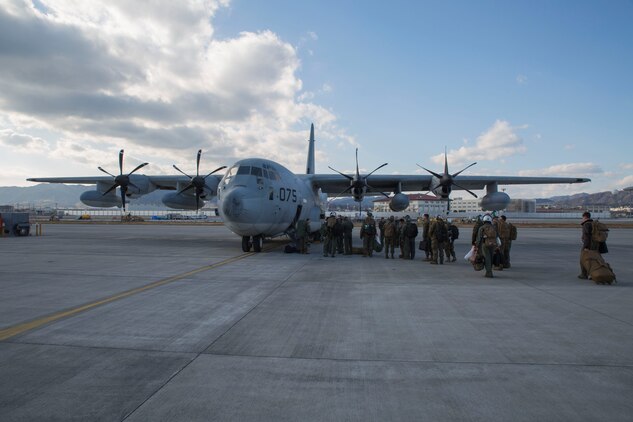 VMM-262 departs MCAS Iwakuni