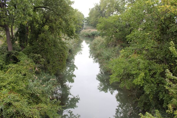 North view of Otter Creek from a car bridge on Sept. 14, 2016.