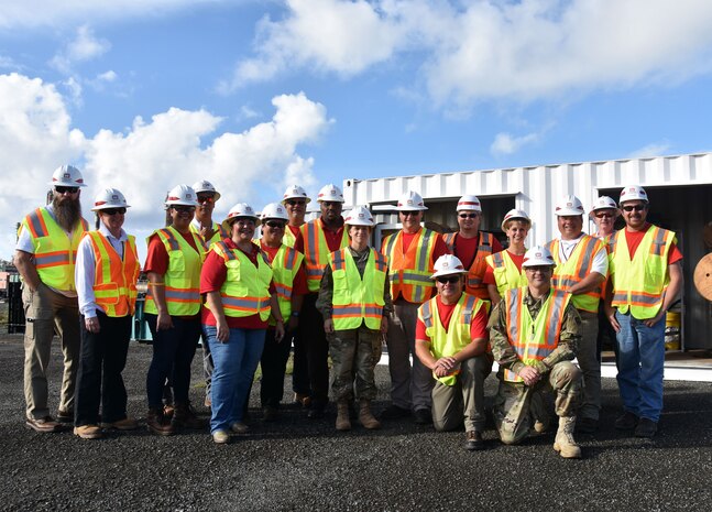 Brig. Gen. Diana Holland views U.S. Virgin Islands recovery operations
