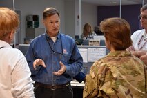 Brig. Gen. Diana Holland views U.S. Virgin Islands recovery operations